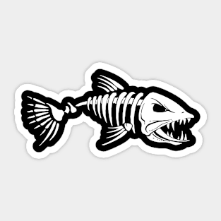 Fish Bones Sticker